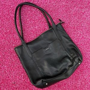vintage black lodis tote